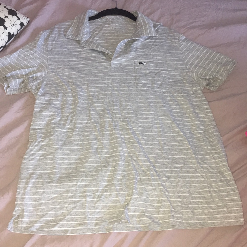 Vineyard vine striped polo 👕